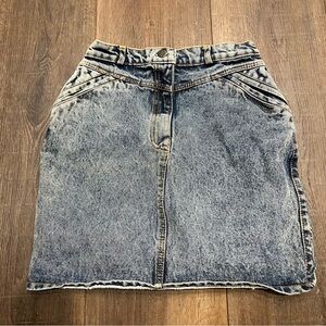 Vintage Nathalie B denim skirt